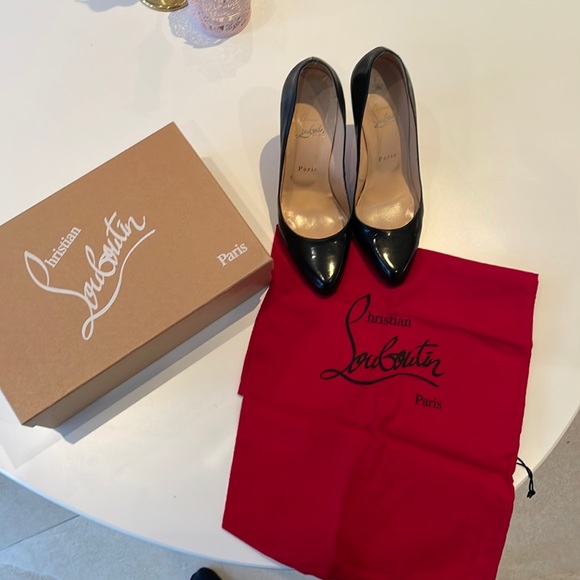 Christian Louboutin Black High Heels - Picture 1 of 7